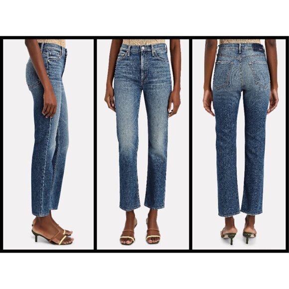 💕MOTHER SUPERIOR💕 High Waisted Rider Skimp Jeans ~ Cowboys Don't Cry 25 NWOT - Picture 2 of 16